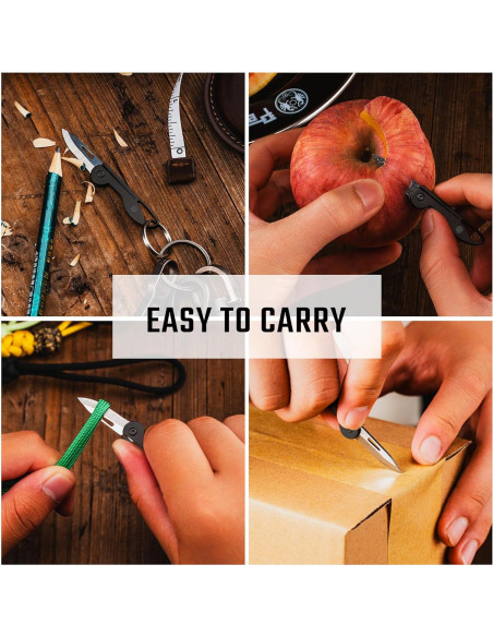 Cuchillo de Bolsillo Plegable KeyUnity KK05BK Titanio Negro