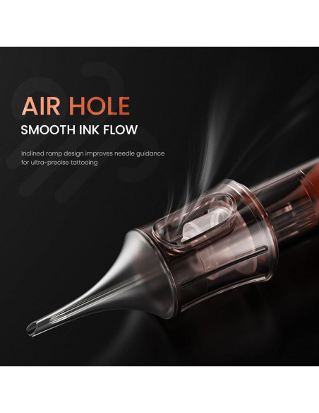 20 Agujas de Cartucho de Tatuaje A-minusone 12RL Mezcladas