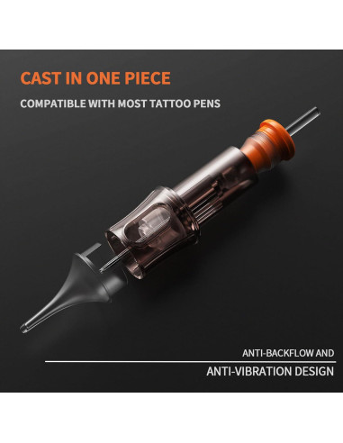 20 Agujas de Cartucho de Tatuaje A-minusone 12RL Mezcladas