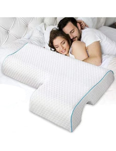 Almohada de Memoria Ergonómica Genérico para Cuello y Brazo Izquierdo 2