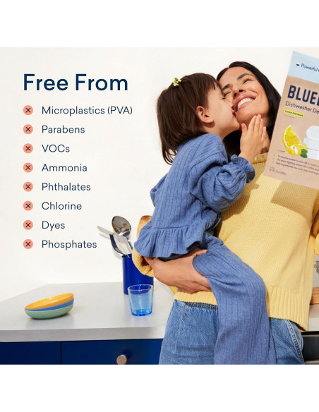 Tabletas de Detergente Ecológicas Blueland 36 Unidades Sin Fragancia