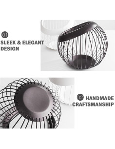 Soporte para cápsulas de café Charmount - Organizador K Cup y Espresso 2