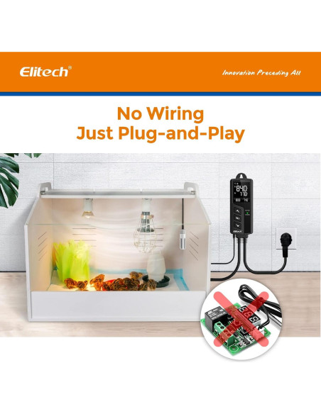 Controlador de Temperatura y Humedad Elitech STC-1000Pro 110V