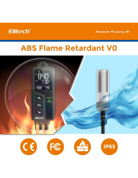 Controlador de Temperatura y Humedad Elitech STC-1000Pro 110V