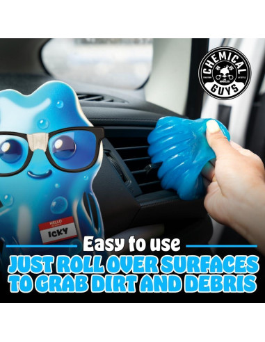 Gel de limpieza Sticky Icky Chemical Guys 100g - Aroma Manzana Verde