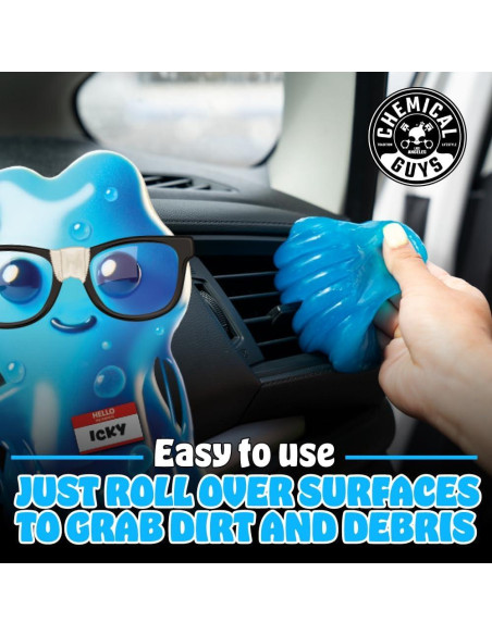 Gel de limpieza Sticky Icky Chemical Guys 100g - Aroma Manzana Verde