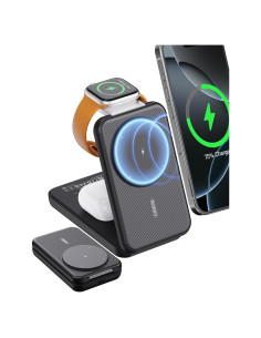 Cargador Portátil RORRY 3 en 1 10000mAh para iPhone y Apple Watch