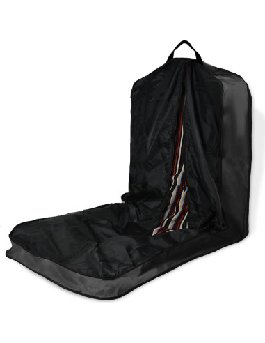 Bolsa de Ropa Plegable Dalix 152x53 cm Negro para Trajes