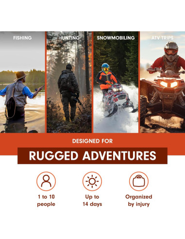 Kit de Primeros Auxilios Adventure Medical Sportsman 400 - 10 Personas