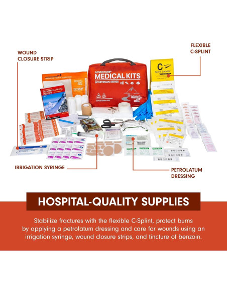 Kit de Primeros Auxilios Adventure Medical Sportsman 400 - 10 Personas