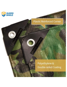 Lona Camuflaje Pesada GUARD SHIELD 182x182 cm 10 mil 2