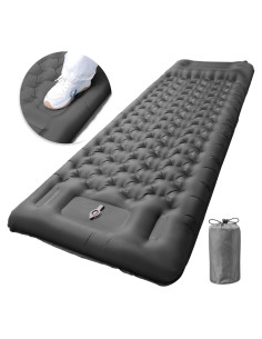 Colchón Inflable GDREAMT R-ColchonetaDeDormir 10 cm con Bomba