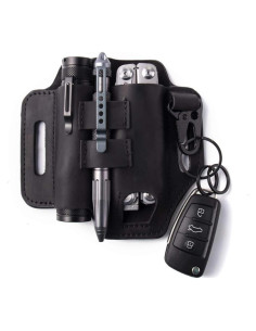 Funda de Cinturón Multiherramienta Gentlestache de Cuero EDC