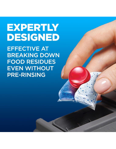 Finish Power Cápsulas para Lavavajillas 43 Unidades - Limpieza Profunda