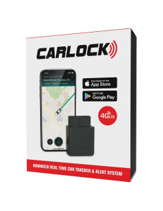 Rastreador Antirrobo CarLock 4G OBD - Alarma Automóvil