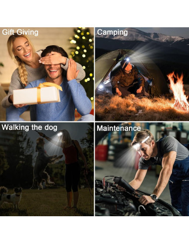 Linterna Frontal LED Recargable Spriak H307 230 10 Modos