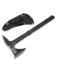 Hacha de Camping Hitdudu Tomahawk Táctico con Funda 11.94 cm