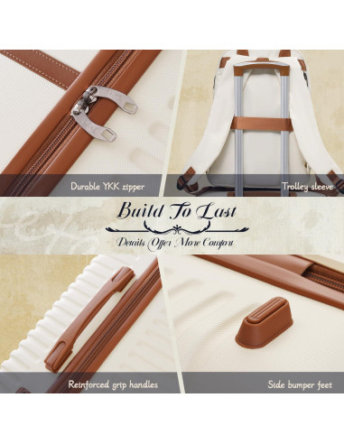 Conjunto de Maletas Coolife 3 Piezas Equipaje Negro