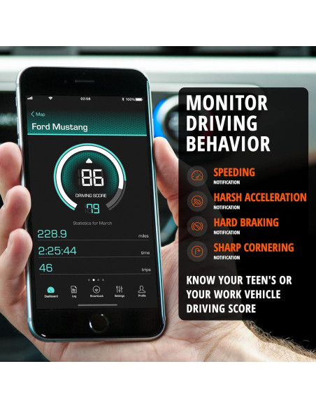 Rastreador Antirrobo CarLock 4G OBD - Alarma Automóvil