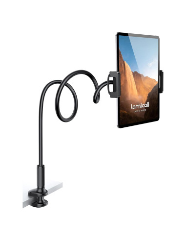 Soporte de Tablet Lamicall con Brazo Flexible - Negro