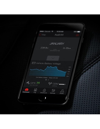 Rastreador Antirrobo CarLock 4G OBD - Alarma Automóvil