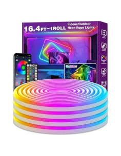 Tira de Neón LED 5 metros LETIANPAI RGB Control Remoto IP65