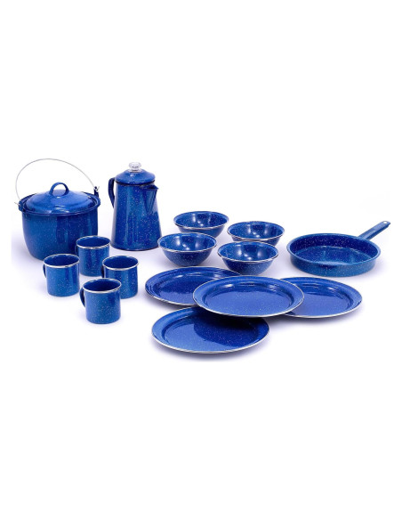 Conjunto de Vajilla de Campamento GSI Outdoors 15 Piezas
