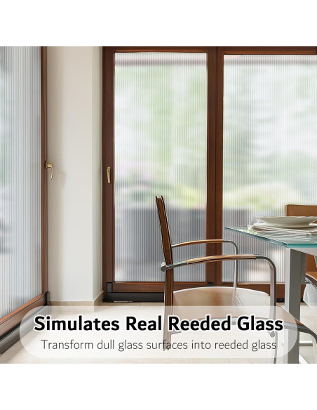 Película de Privacidad VELIMAX 45x200 cm Vinilo Esmerilado