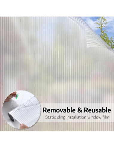 Película de Privacidad VELIMAX 45x200 cm Vinilo Esmerilado