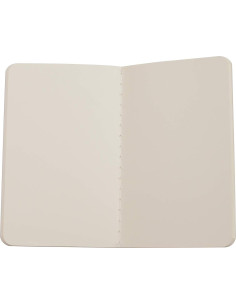 Cuaderno de bolsillo TWONE A6, 6 unidades, tapa blanda negra 2