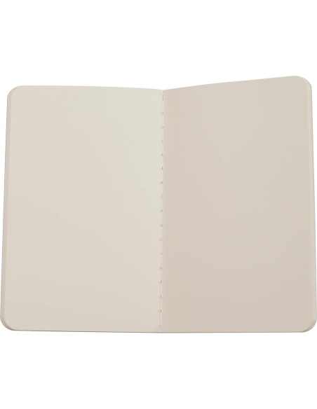 Cuaderno de bolsillo TWONE A6, 6 unidades, tapa blanda negra