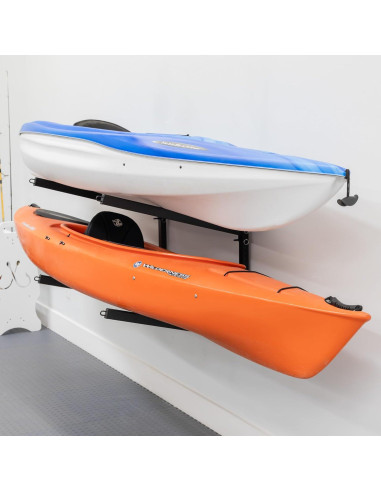 Soporte de Almacenamiento para 2 Kayaks StoreYourBoard - Resistente y Ajustable