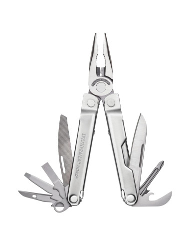 Multitool LEATHERMAN Bond Acero Inoxidable 14 Herramientas