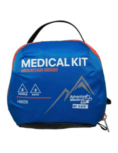 Kit de Primeros Auxilios Adventure Medical Kits - Senderismo - Para 2 Personas - Incluye Almohadilla de Trauma y Guía