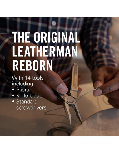 Multitool LEATHERMAN Bond Acero Inoxidable 14 Herramientas