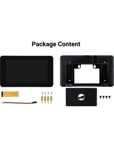 Pantalla Táctil 7" Waveshare para Raspberry Pi 4B 800x480 2