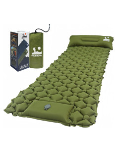Colchón Inflable Ultraligero VALEHOWL 800g con Bomba y Almohada