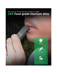 Silbato de Emergencia IUMIUN de Titanio 130dB para Camping 2