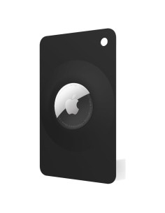 Funda Tarjeta para Apple AirTag - Ultra Delgado Negro