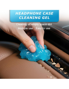 Gel de Limpieza para Autos MysticHome 22.68 g Azul 2