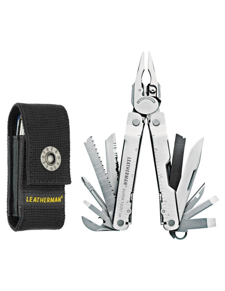 Multiherramienta Leatherman Super Tool 300 - 19 Herramientas, Acero Inoxidable
