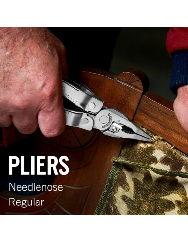 Multiherramienta Leatherman Super Tool 300 - 19 Herramientas, Acero Inoxidable