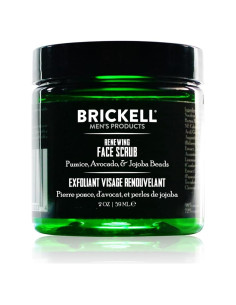 Exfoliante Facial Brickell para Hombres 56.7g Natural Orgánico
