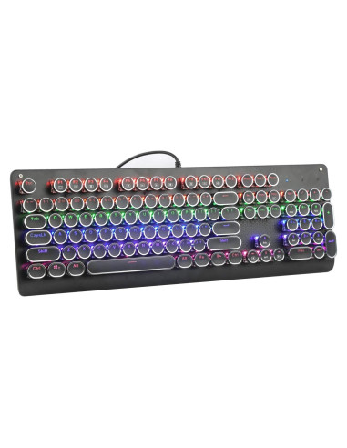 Teclado Mecánico E-YOOSO K-600R USB Retroiluminado 104 Teclas