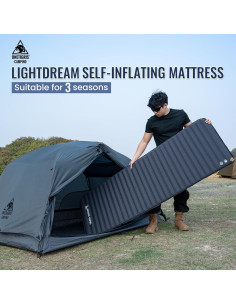 Almohadilla Autoinflable OneTigris LIGHTDREAM 71x25cm Camping 2