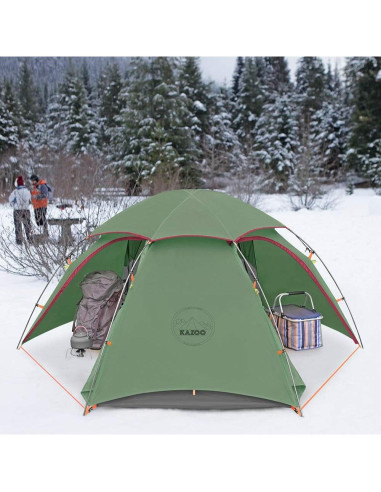 Tienda de Camping KAZOO VENUS Ultraligera 2 Personas Impermeable