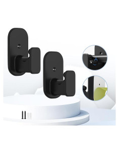 Soportes de Barra de Cortina Autoadhesivos TKZTKZ 2 Piezas 5/8"