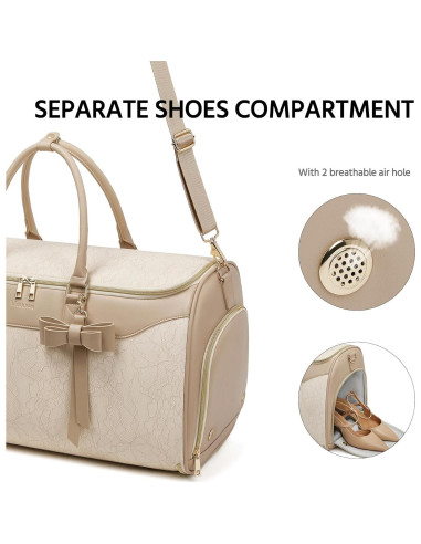 Bolsa de Ropa de Viaje Moulyan 45L Impermeable 3 Piezas