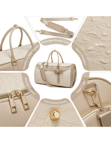 Bolsa de Ropa de Viaje Moulyan 45L Impermeable 3 Piezas Bolsa de Ropa de Viaje Moulyan 45L Impermeable 3 Piezas