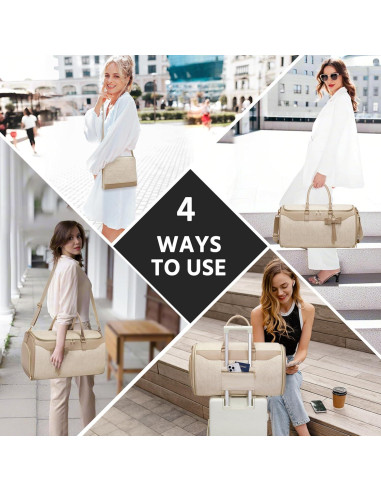 Bolsa de Ropa de Viaje Moulyan 45L Impermeable 3 Piezas